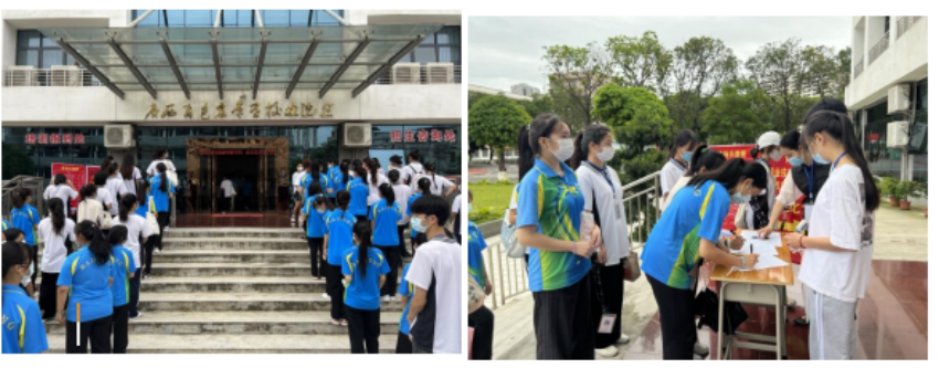 03图为考前严格按照疫情防控要求进行体温检测、登记.png