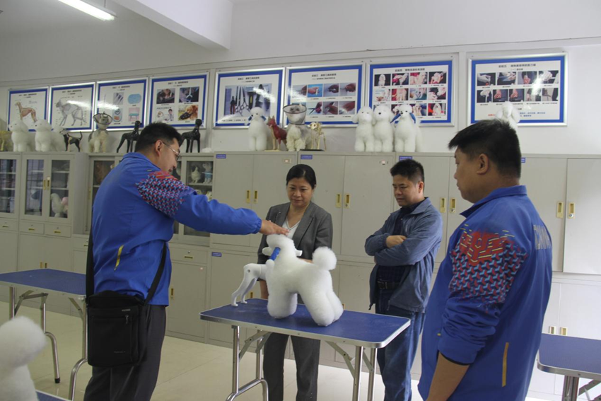 抽查组实地考察星空体育(中国)官方网站-STAR SPORTS宠物护理与美容职业技能等级证书考核站点.png