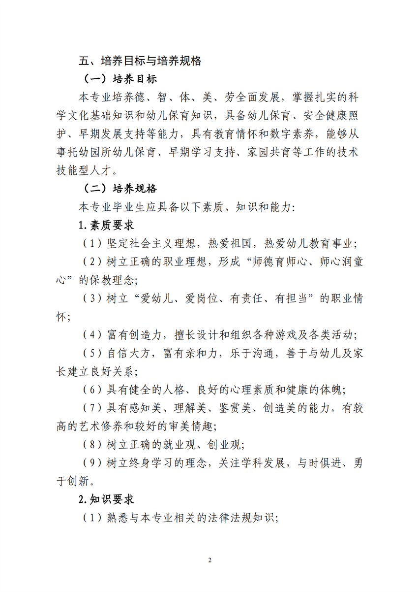 770101广西星空体育(中国)官方网站-STAR SPORTS幼儿保育专业人才培养方案_01.png